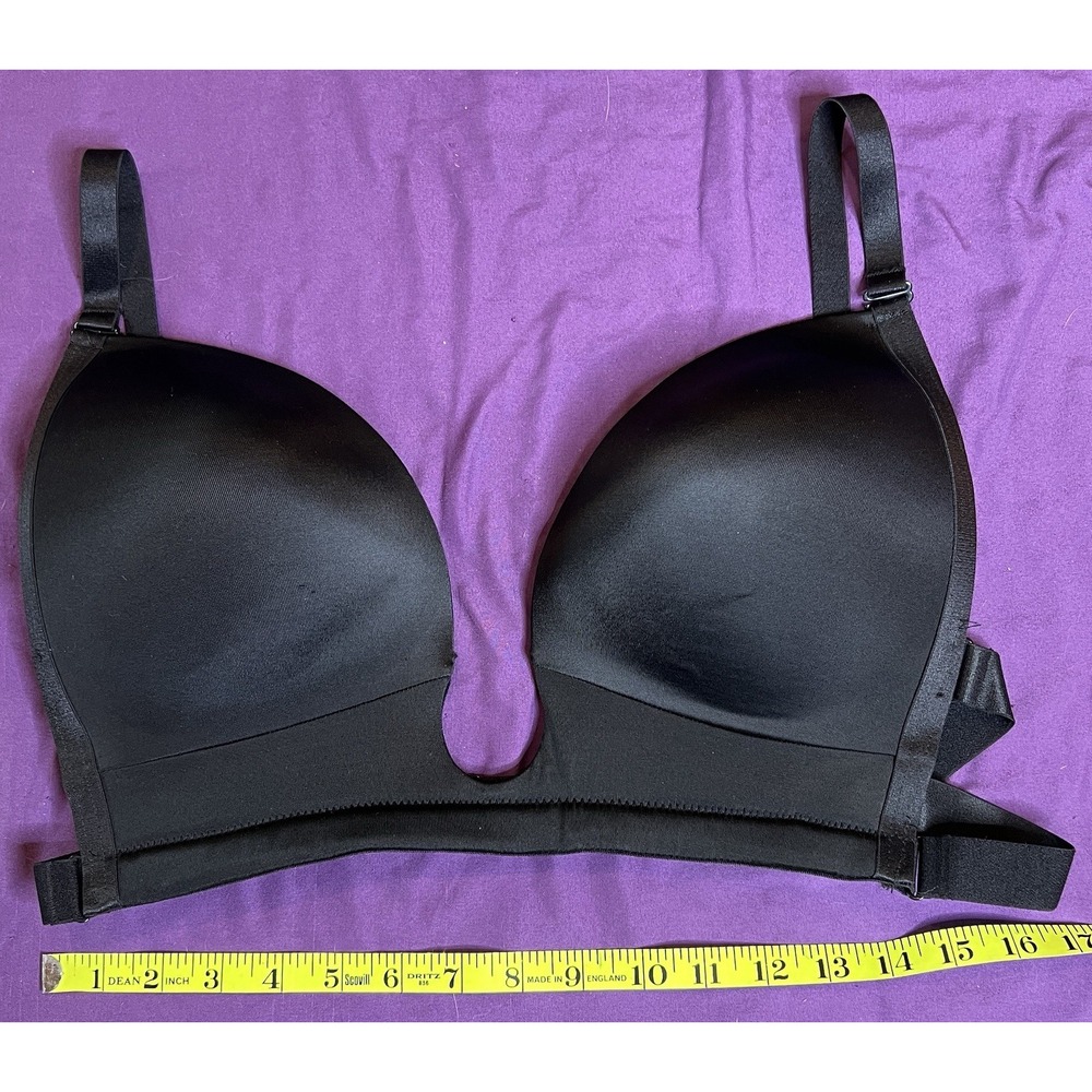 Unbranded Padded Deep Plunge Push Up Bra Size 13, Approximately C Cup, NWOT